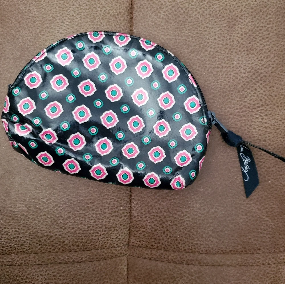 Vera Bradley Petal Paisley plastic coated makeup bag